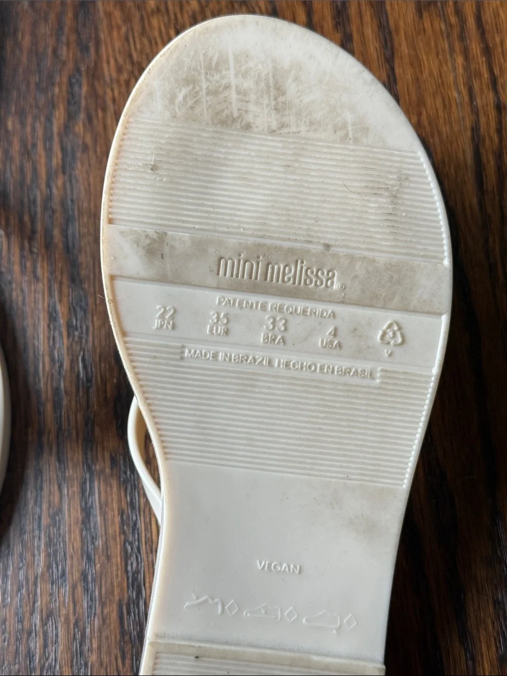 Mini Melissa girls jelly
